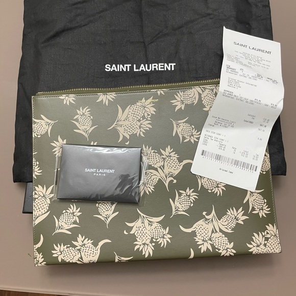 YSL pineapple pouch - Picture 3 of 6